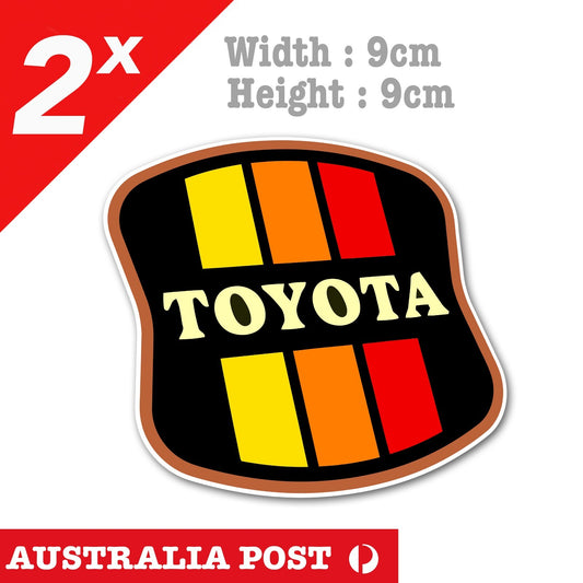 TOYOTA Outdoor Badge Car Mountain Forest Sea 4WD, 4X4,Off Road Stickers