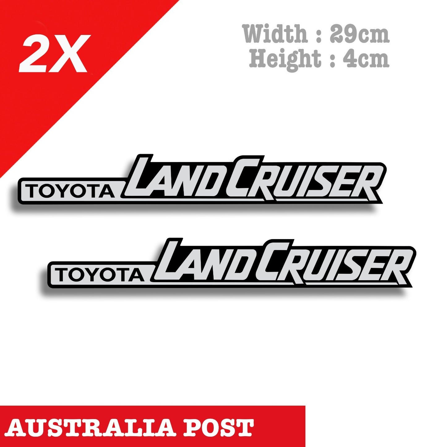 Toyota Land Cruiser Logo , 4WD, 4x4 Off Road. Hilux Toyota  Stickers