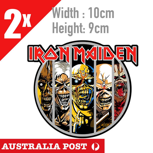 Robinson's Brewery Iron Maiden Trooper Beer Logo  2x Sticker