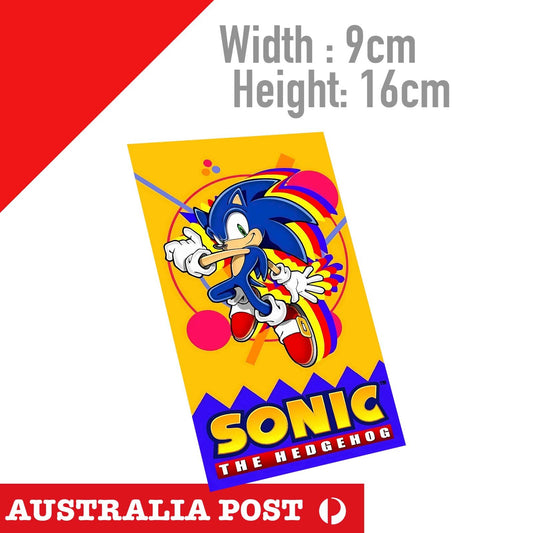 Sonic The Hedge Hog SEGA MEGA DRIVE Game, Arcade Vintage Sticker
