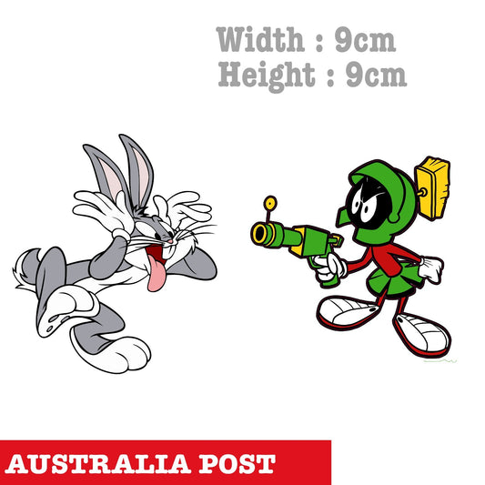 Bugs Bunny and Marvin -  Looney Tunes Funny Sticker