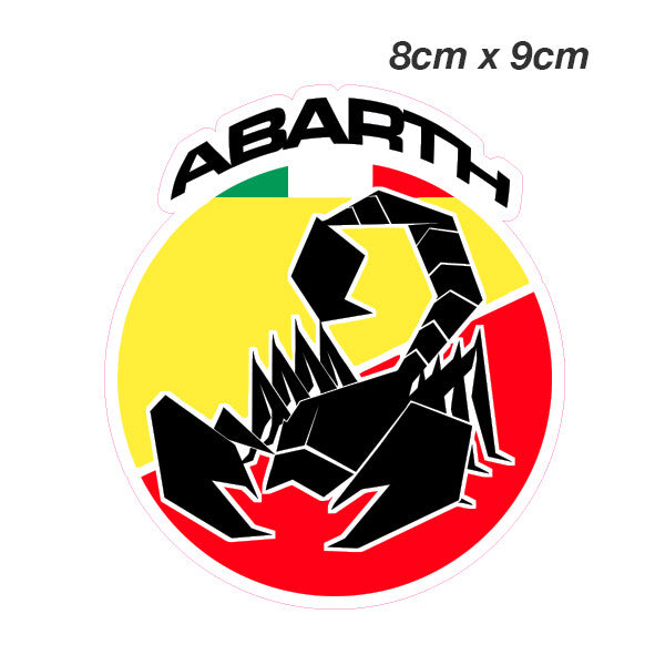 Abarth Scorpion Logo   Laptop , Car  Decal Sticker 