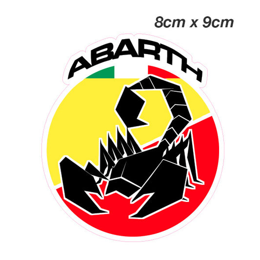 Abarth Scorpion Logo   Laptop , Car  Decal Sticker 