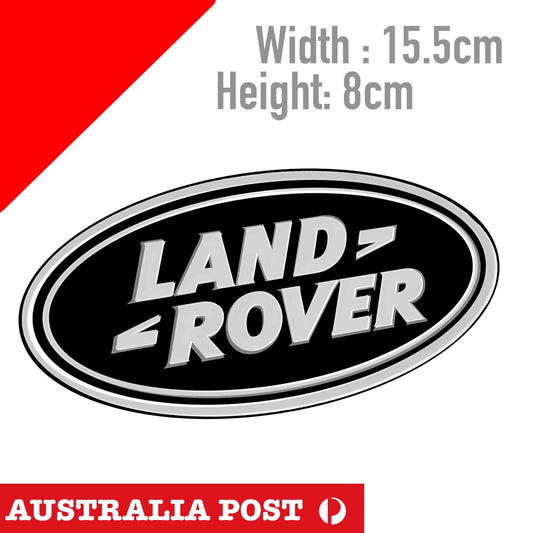 Land Rover Black Logo, Off Road, 4x4, 4WD Sticker