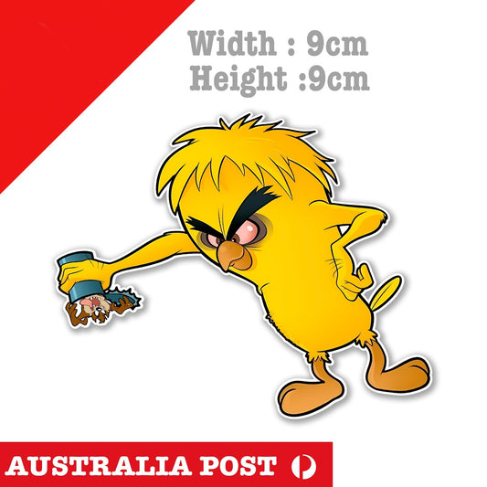 Monster Tweety and Tasmanian Devil, Taz and Tweety Looney Tunes Funny Stickers
