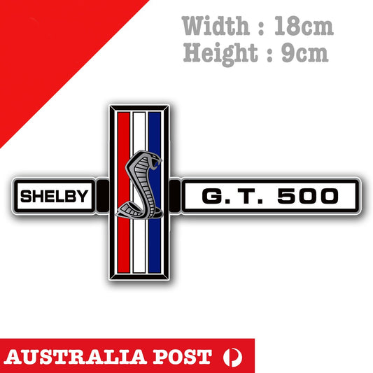 Ford Mustang Shelby Cobra GT500 Logo  Sticker