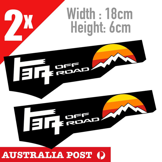 Toyota  TRD Vintage JDM Japan Logo, Hilux, Off Road, 4x4, 4WD Stickers