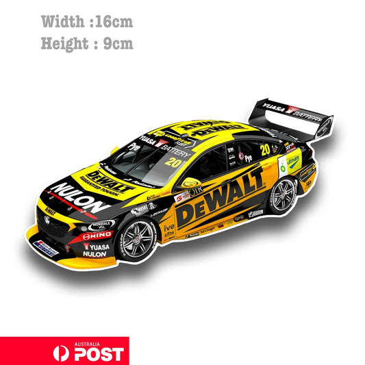 HOLDEN Commodore Supercars Racing Dewalt Logo Sticker