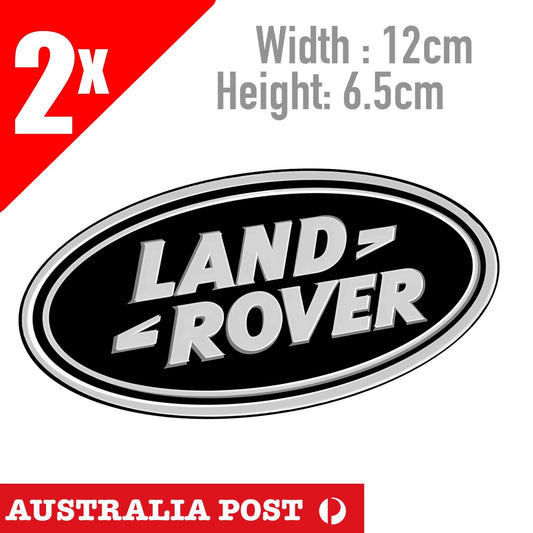 Land Rover Black Logo, Off Road, 4x4, 4WD Stickers