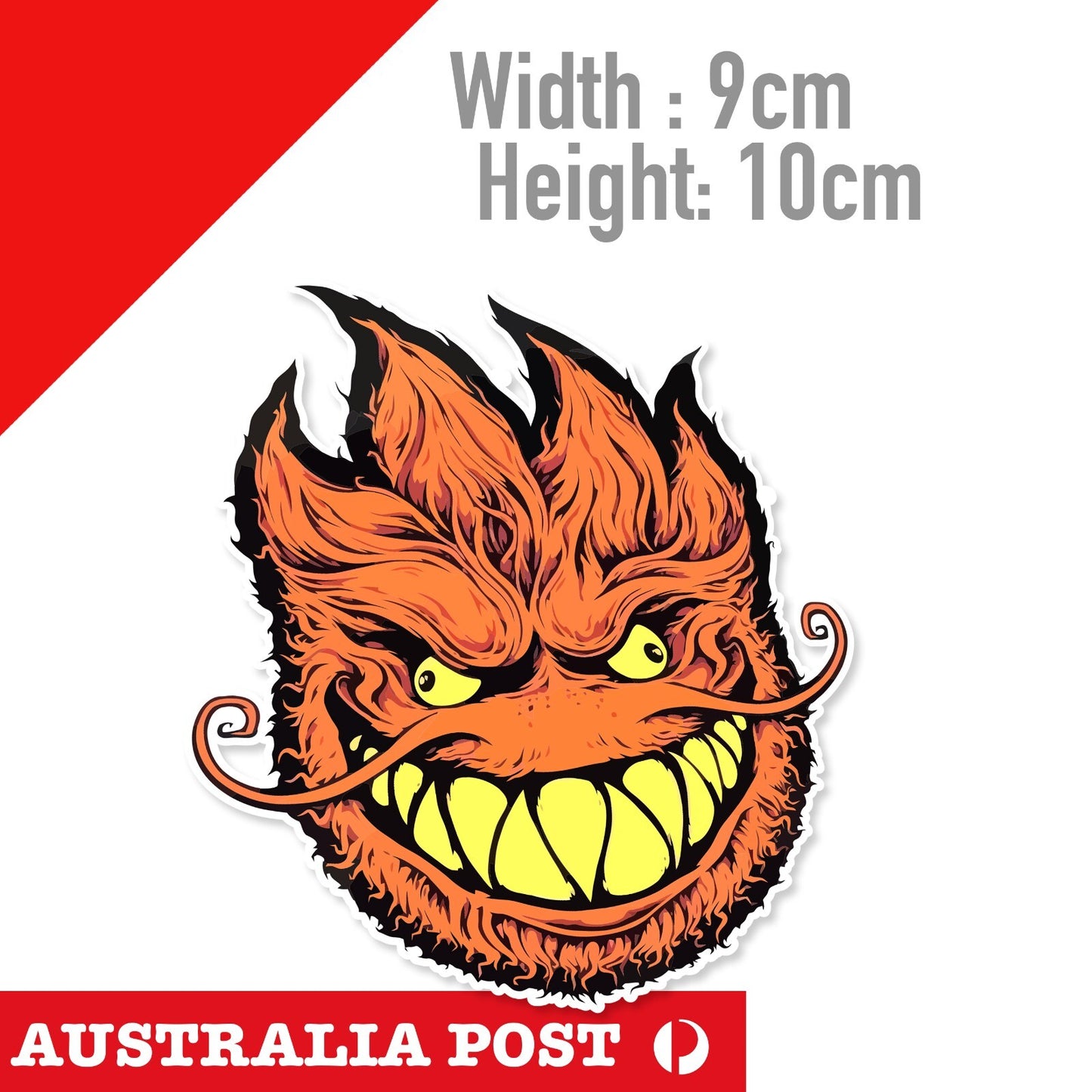 SPITFIRE Grimple Skateboarding  Sticker