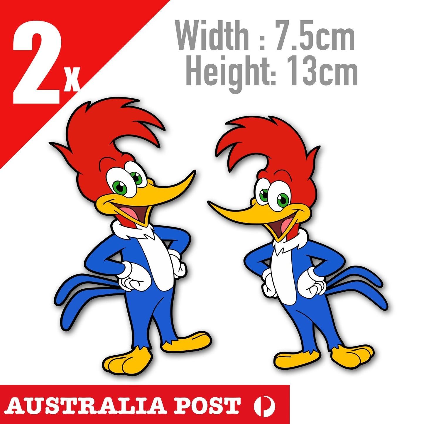 Woody Woodpecker Cartoon Funny  Stickers