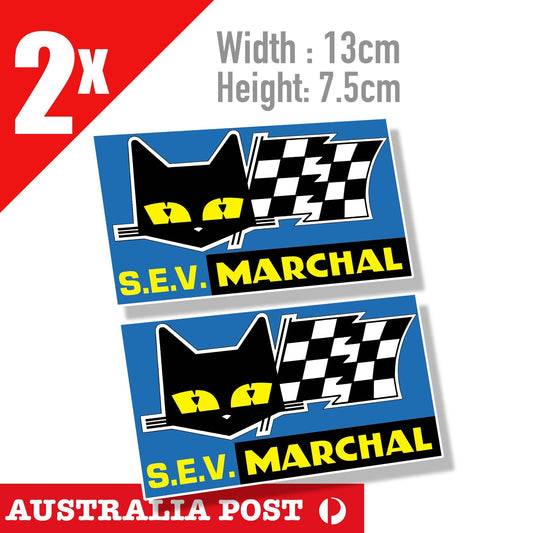 S.E.V MARCHAL RACING Banner Stickers