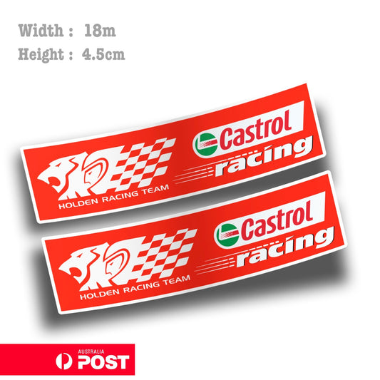 CASTROL Racing HOLDEN Racing Team Logo  Sticker 