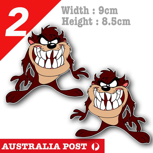 Looney Tune , Taz the Devil Angry Decal Stickers
