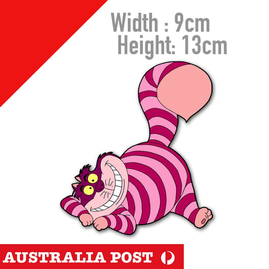 Cheshire Cat  - Alice in Wonderland , Funny  Cat Smiling  Sticker