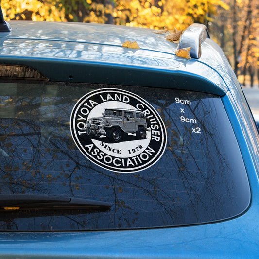 TOYOTA LANDCRUISER STICKER FOR MANCAVE TOOLBOX WELDER ETC