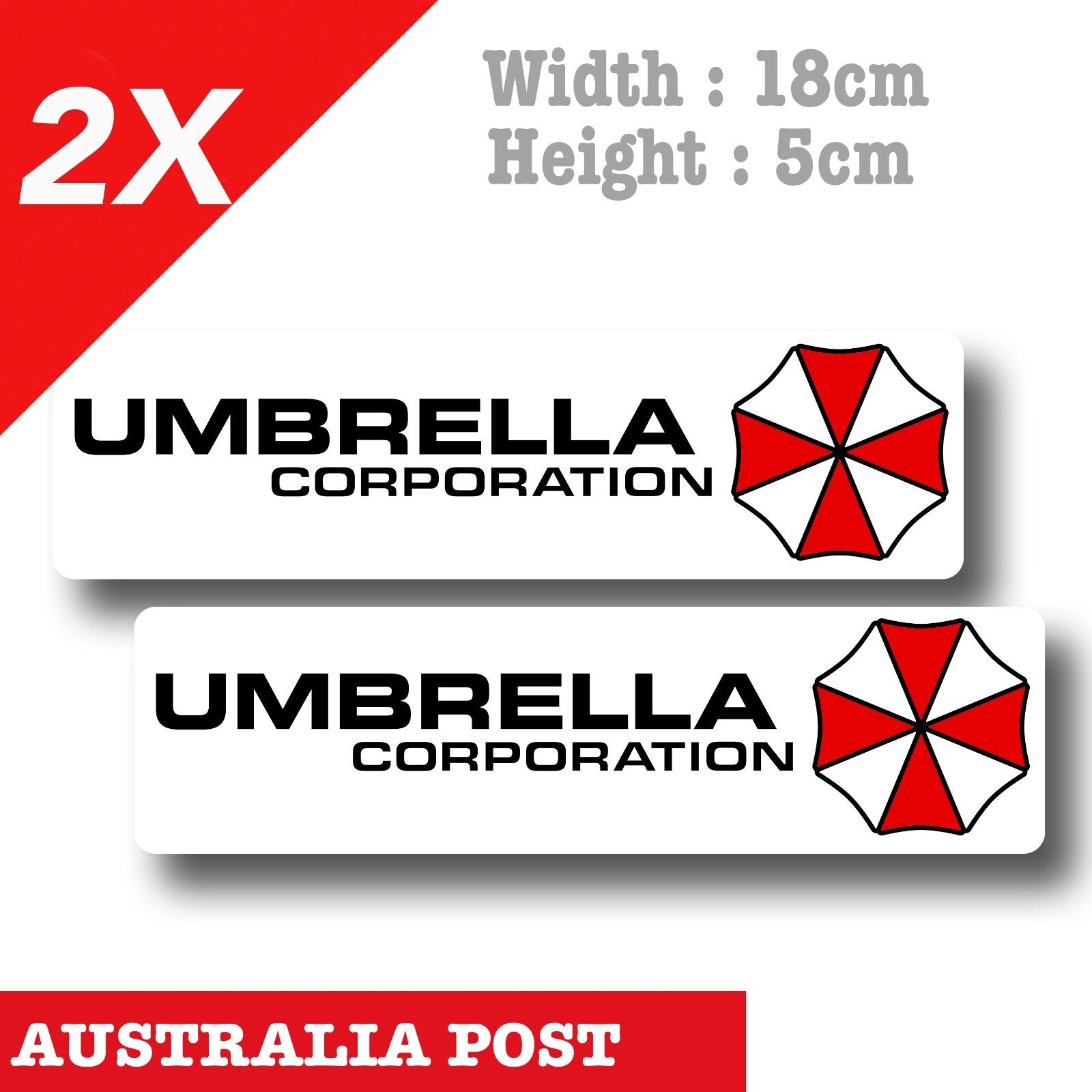 Resident Evil, UMBRELLA CORPORATION BIOHAZARD Resident Evil Car  Sticker