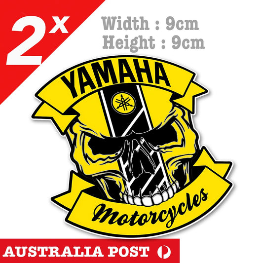 Yamaha MotorGP Skull , YAMAHA Logo Sticker