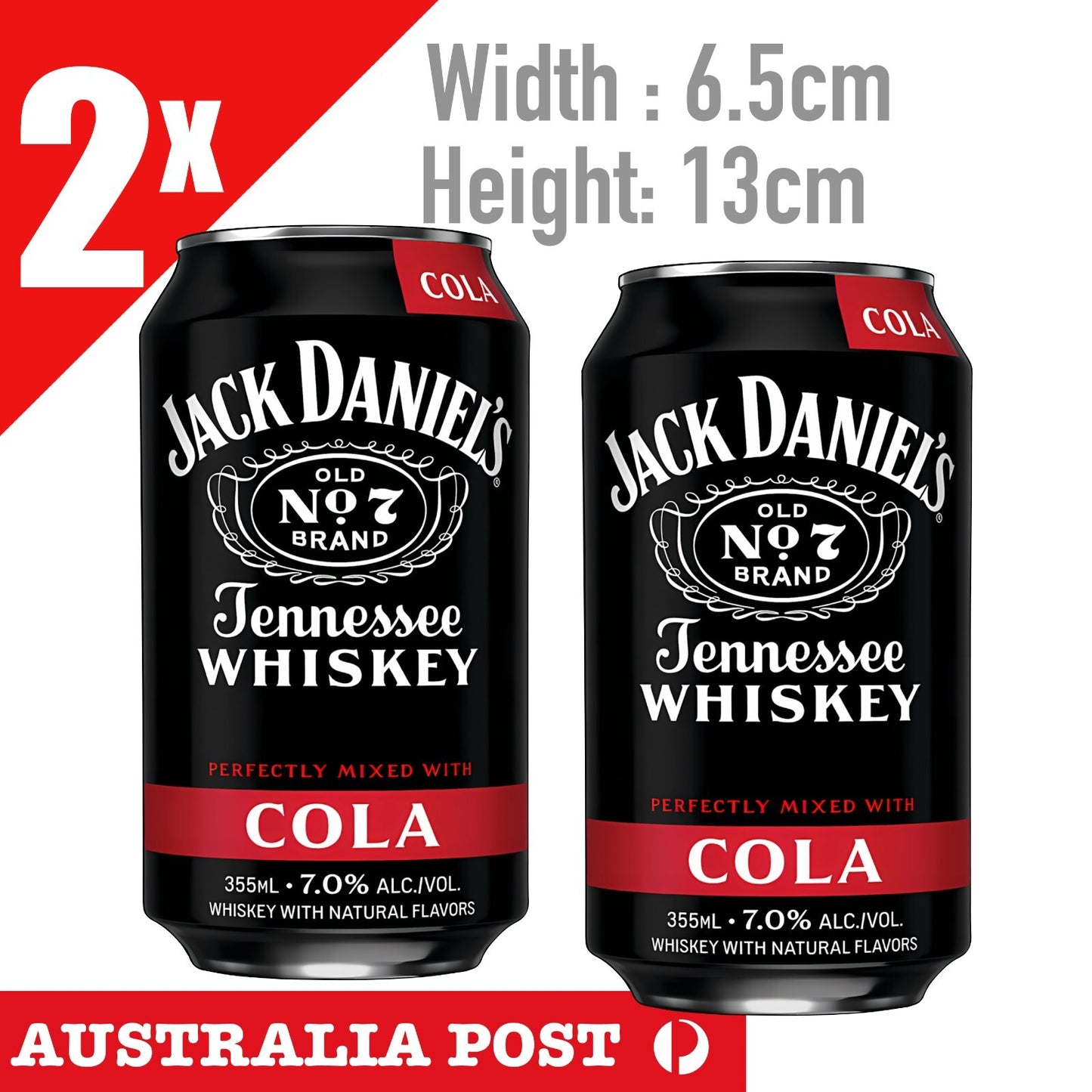 Coca Cola CAN Jack Daniel Whiskey  Label , BEER, WHISKEY, Fridge, Bar Sticker