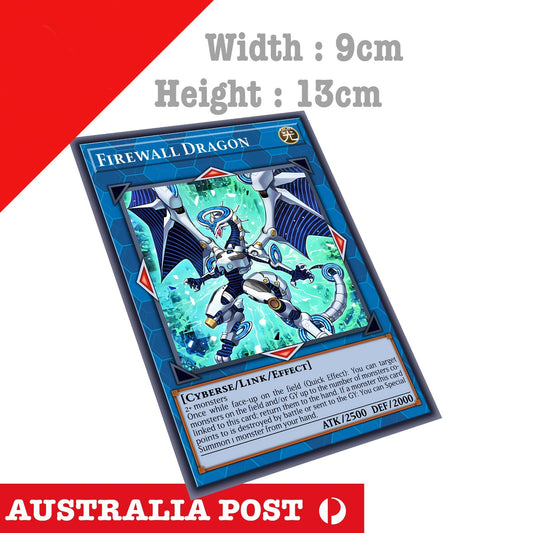 Yu-Gi-Oh, FIREWALL Dragon Card , Japanese manga series Sticker