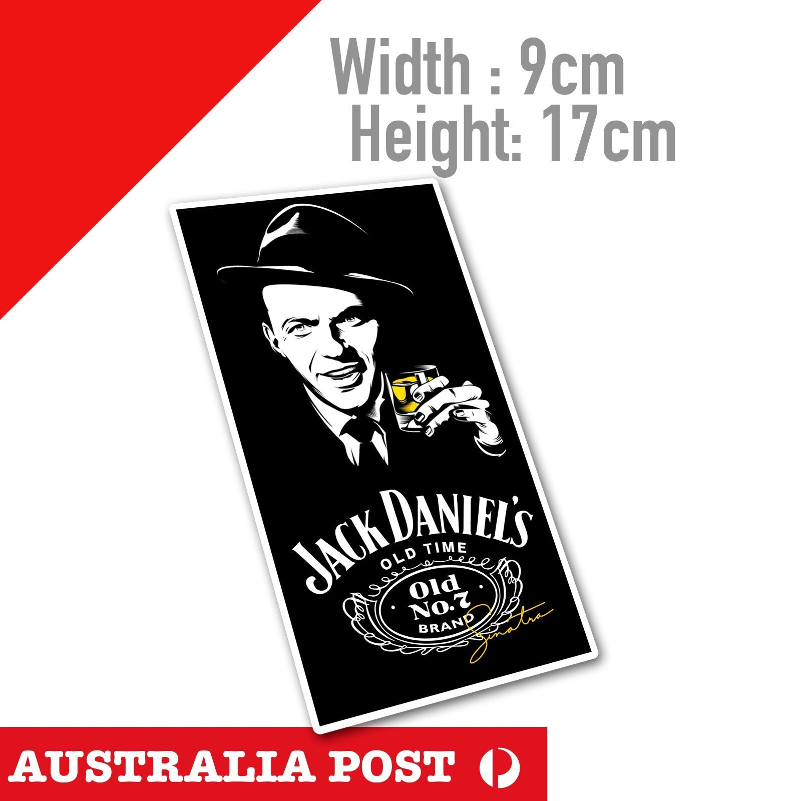 Jack Daniel Frank Senatra  Sticker