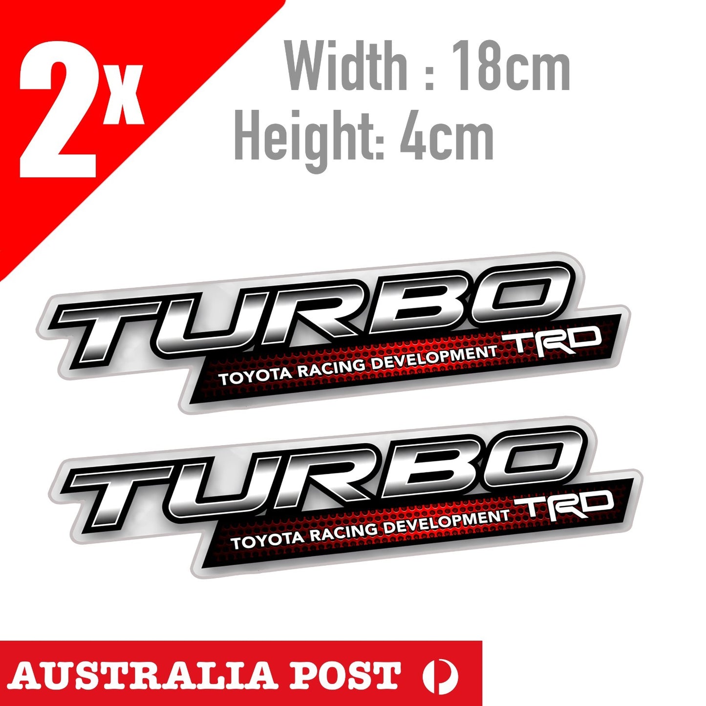 TOYOTA TRD Decal Sticker , 4x4 Off Road, Hilux Toyota , 4WD , ARB Sticker