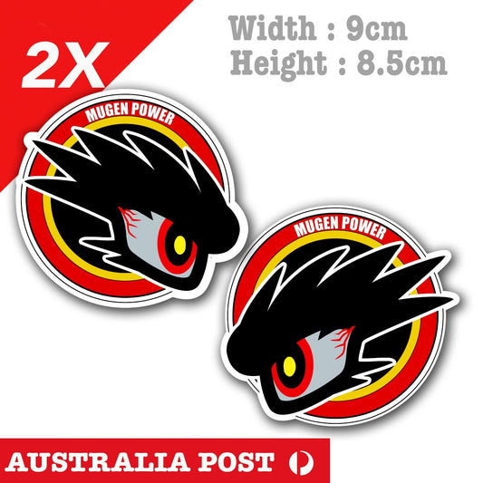 Mugen Power Motorsports  JDM Car Honda Logo Stickers