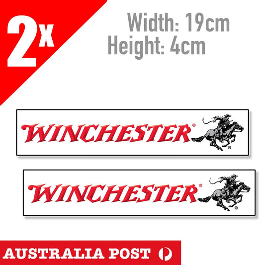 WINCHESTER  Banner Old Vintage Logo Sticker