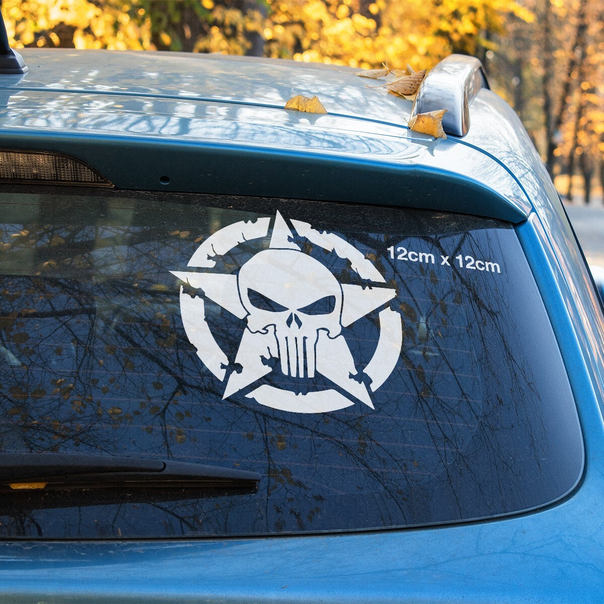 Punisher SKULL Jeep Window Sticker