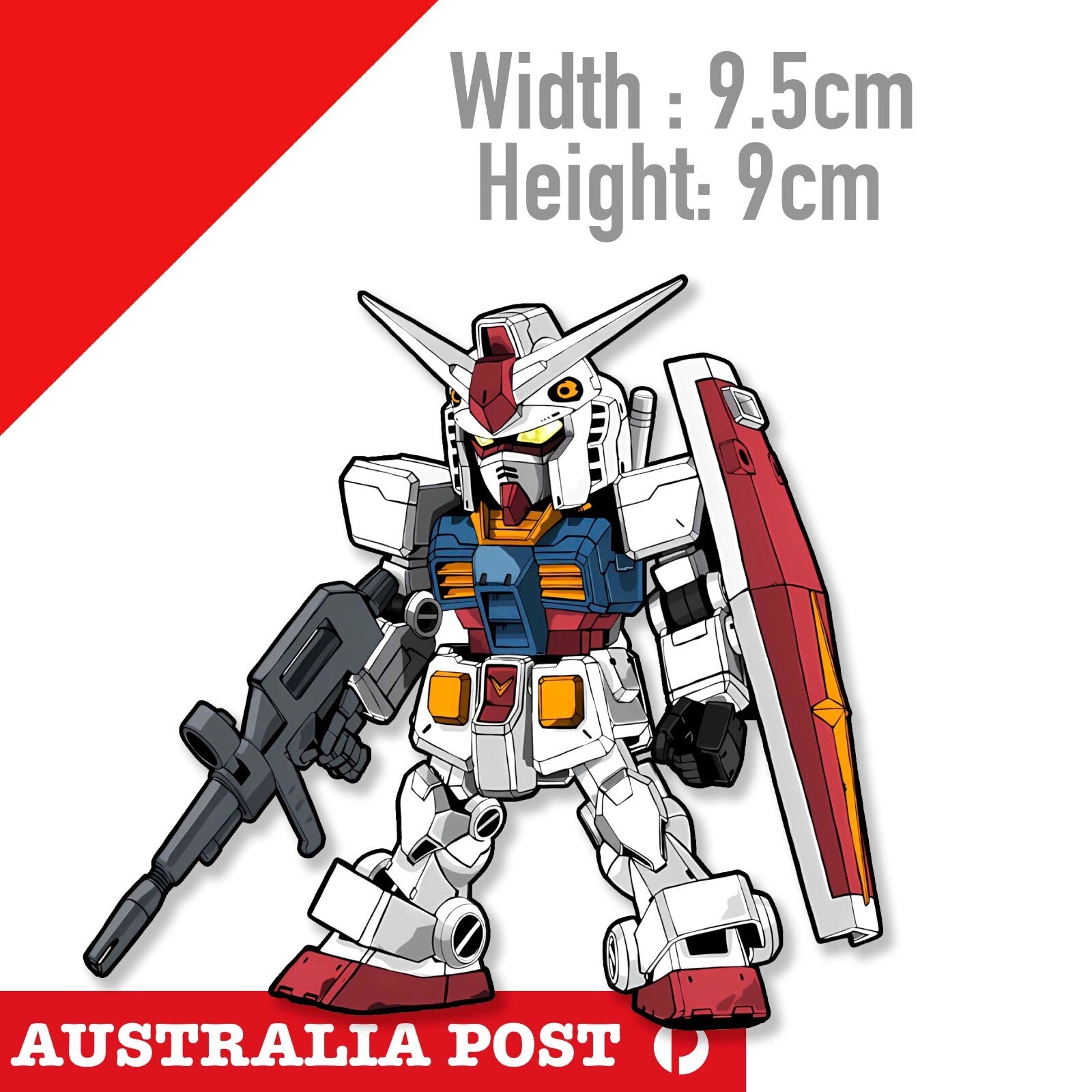 Gundam  RX-78. Peace Out Japan  JDM Robot, Gundam Robot  Sticker