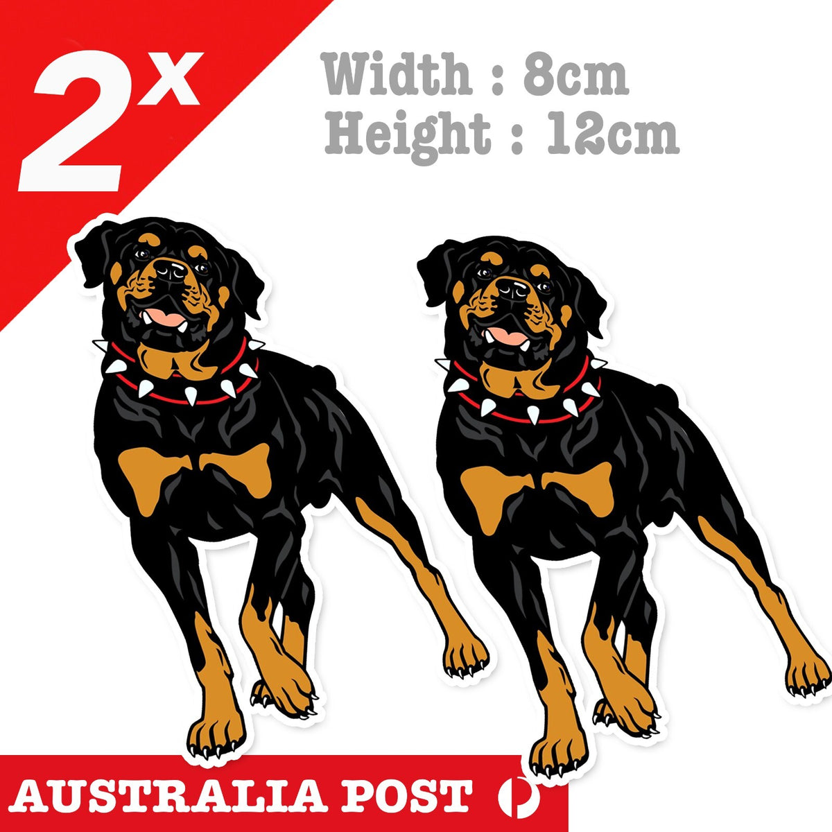 Rottweiler LOVER Dog Vinyl  Sticker 