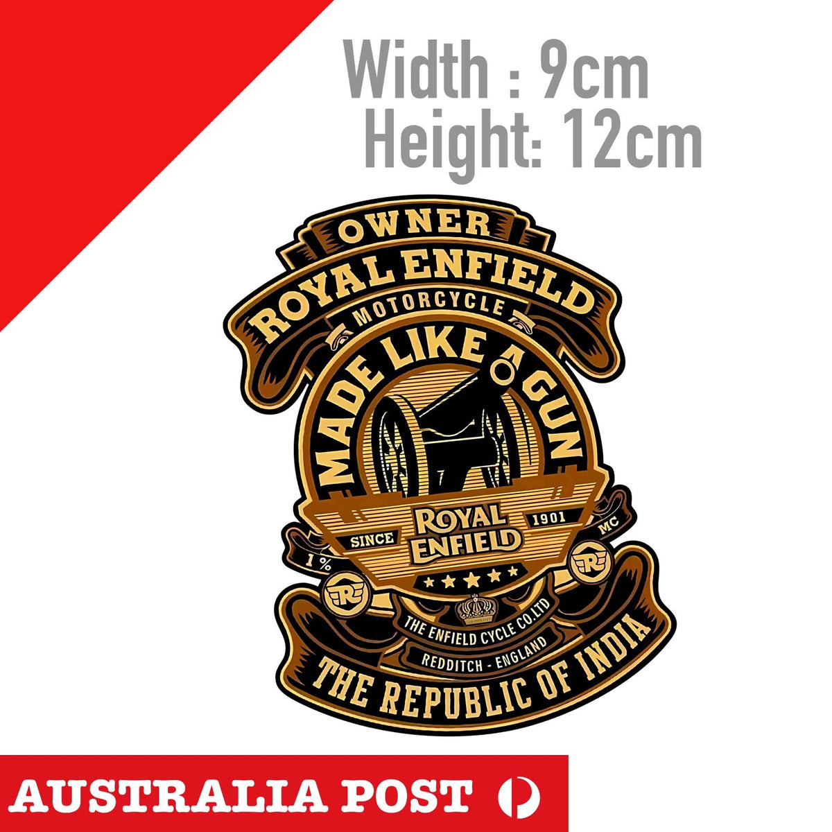 Royal Enfield Continental GT 650  Logo Decal  Sticker