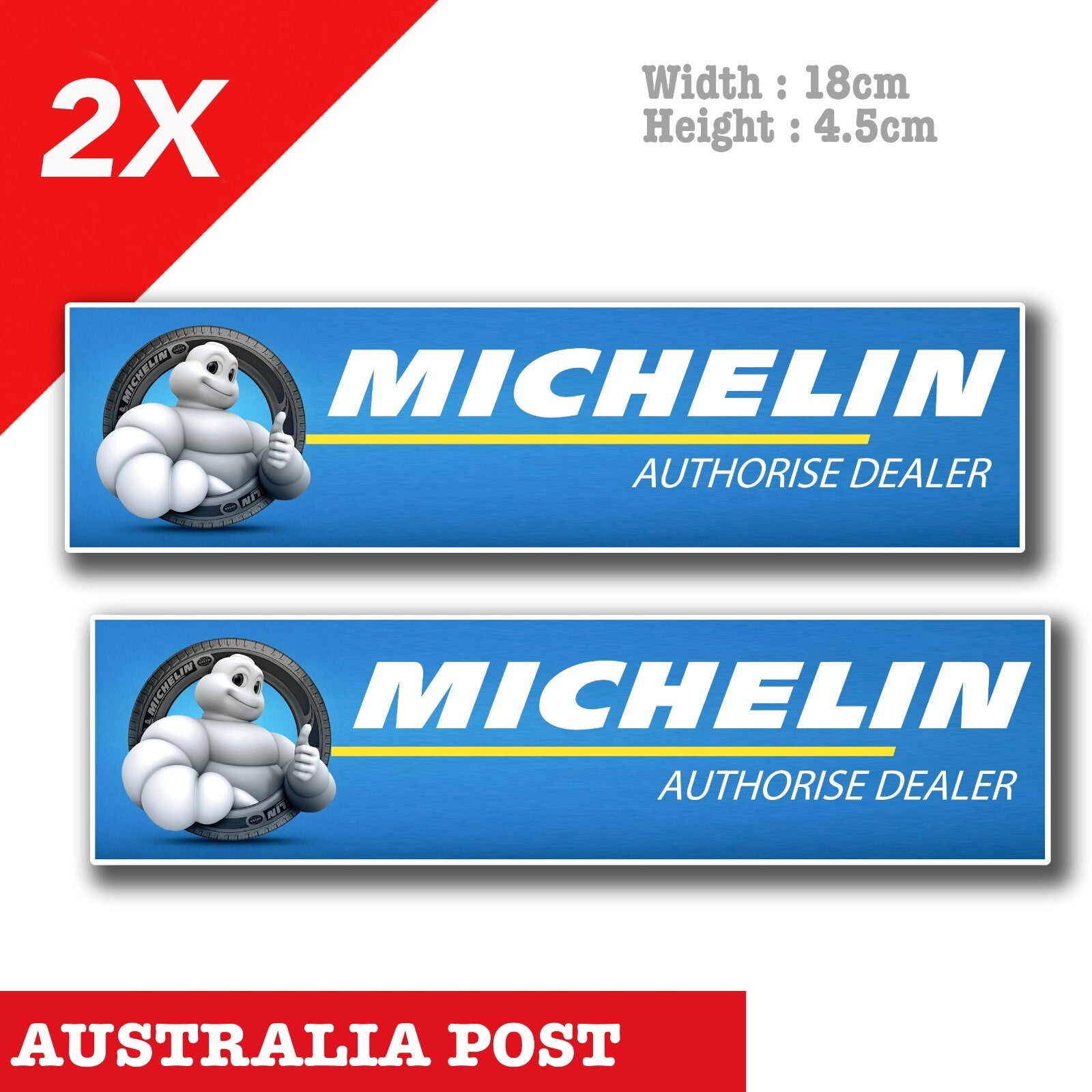 MICHELIN Man Tyre Mascot  Laptop , Car  Decal Stickers