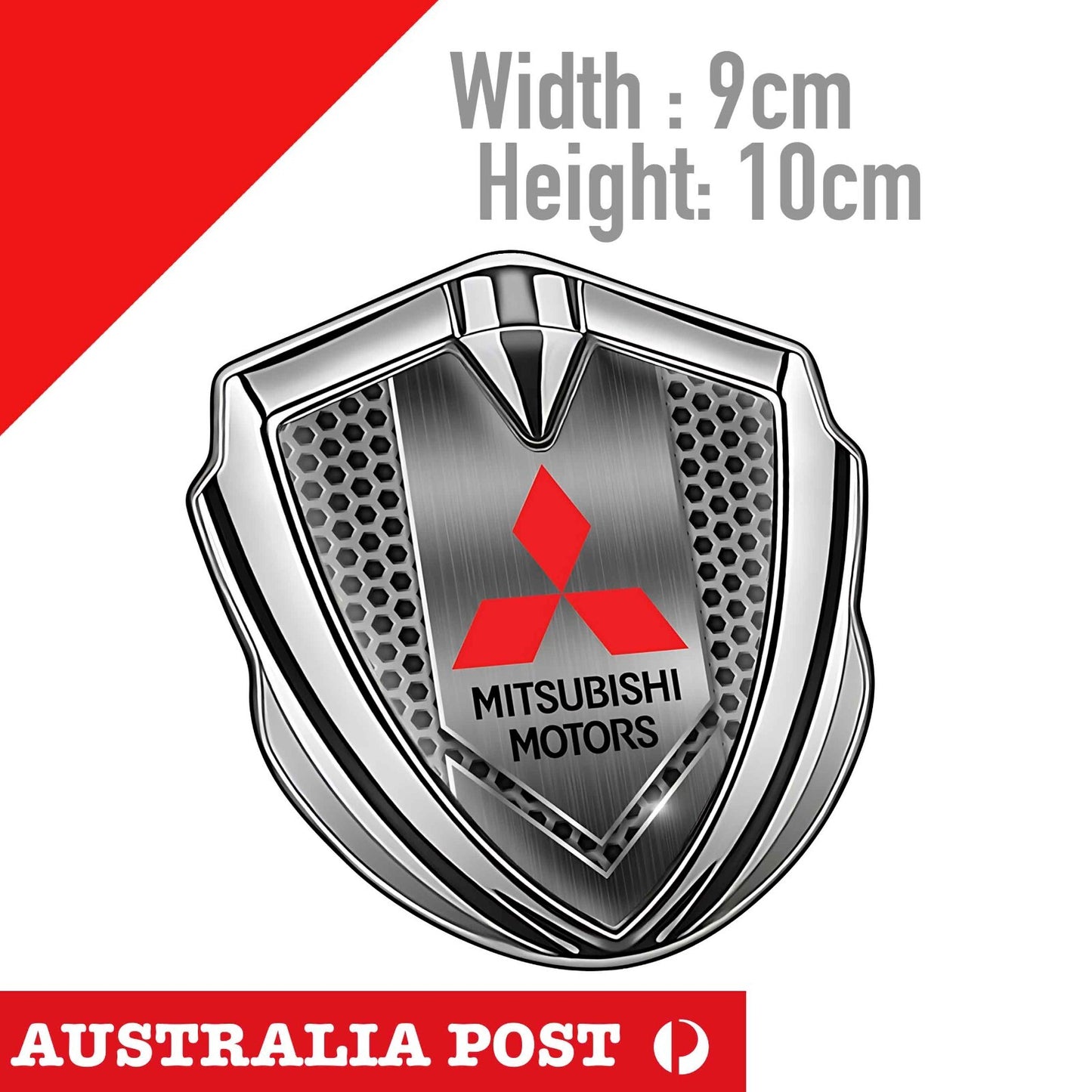 MITSUBISHI Chrome Style  Badge , Mitsubishi Motors Logo Sticker