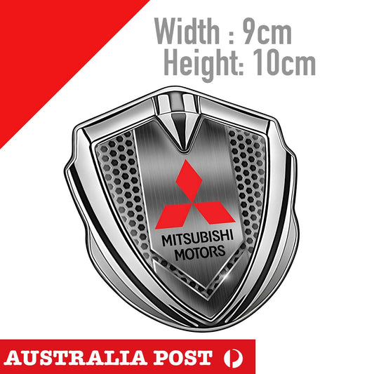 MITSUBISHI Chrome Style  Badge , Mitsubishi Motors Logo Sticker