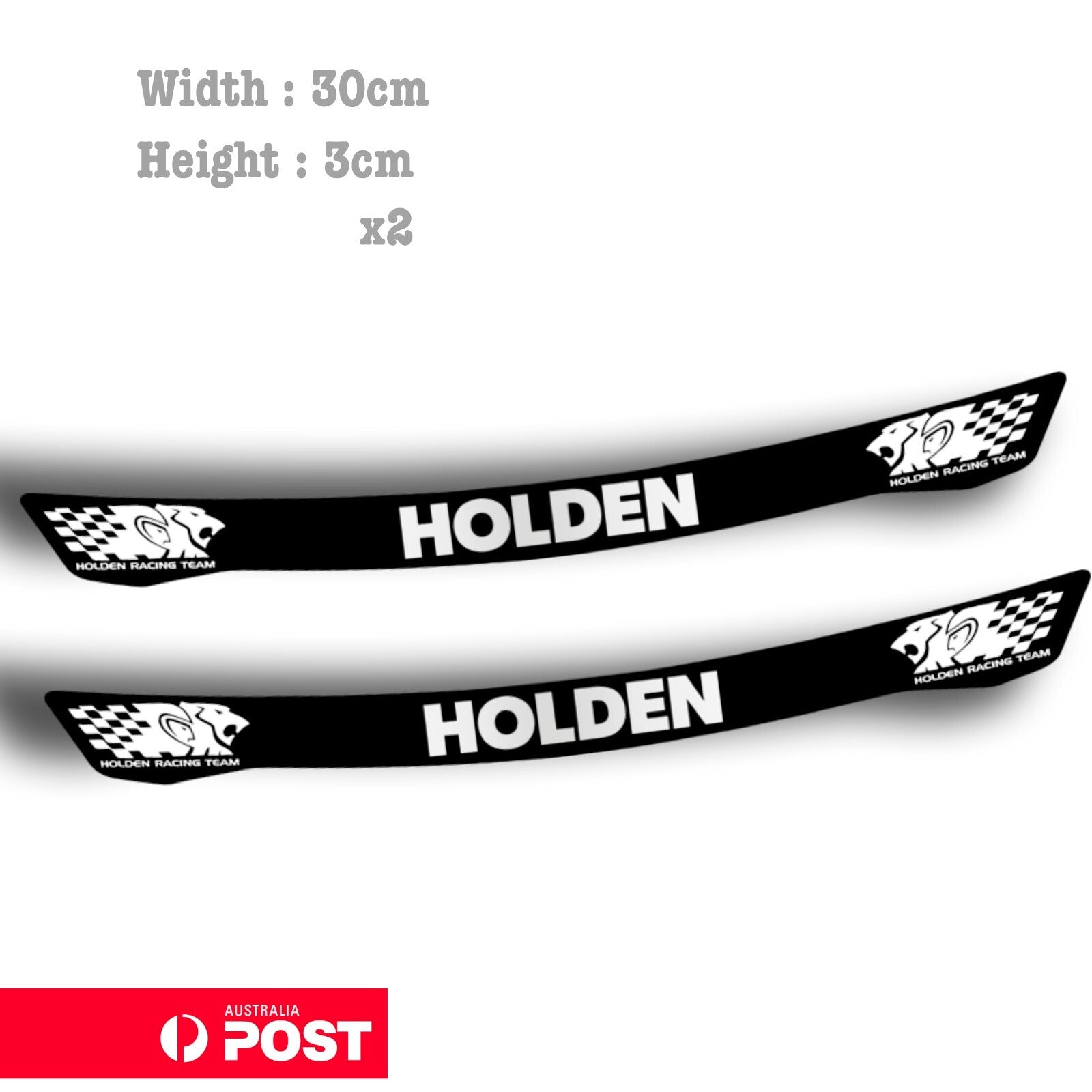 Holden Racing Team Motorcycle Helmet Visor  Sticker 