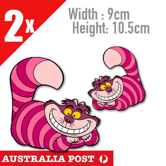 Cheshire Cat  - Alice in Wonderland , Funny Cat Sticker