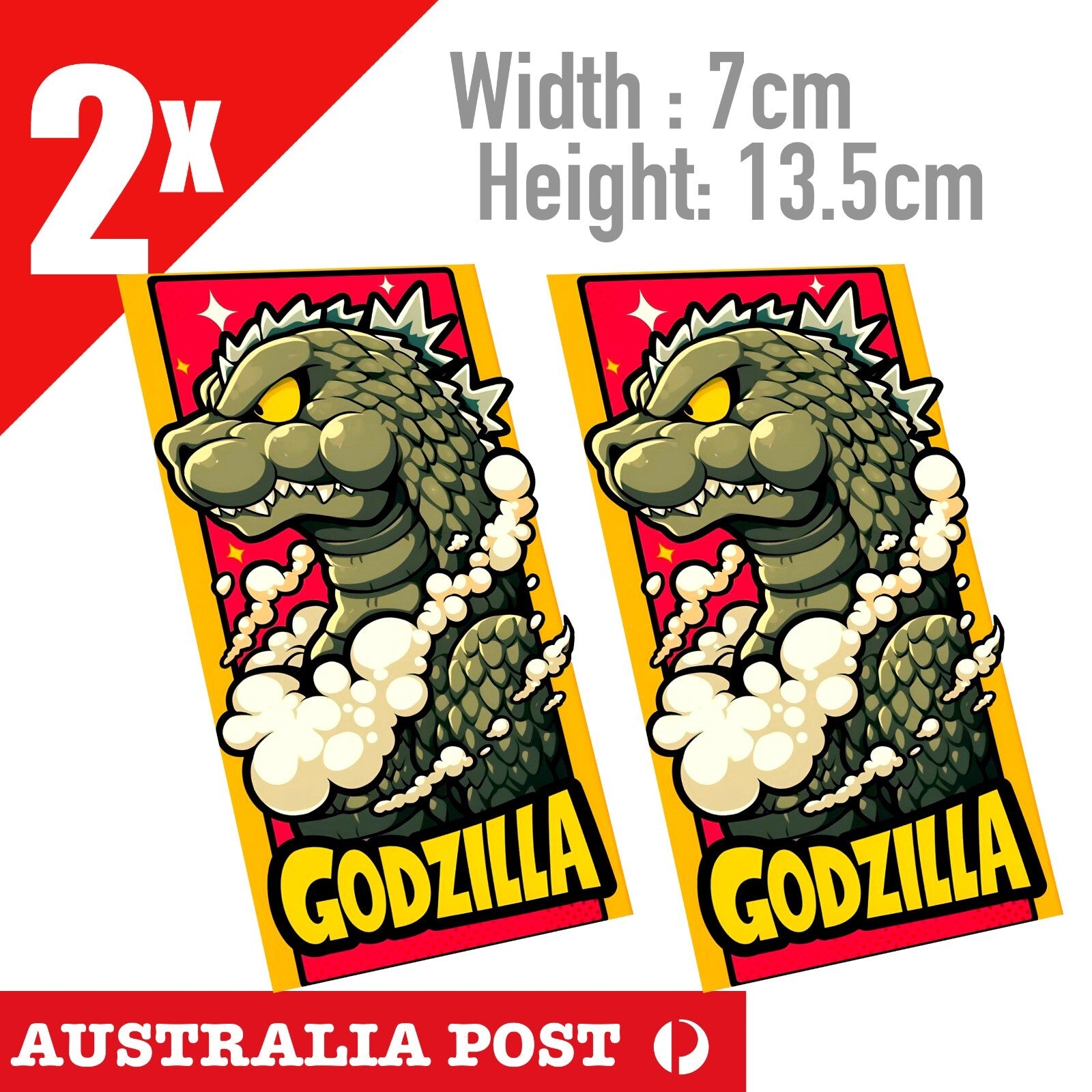 Godzilla Monster Japan JDM - Japan Monster Decal Stickers