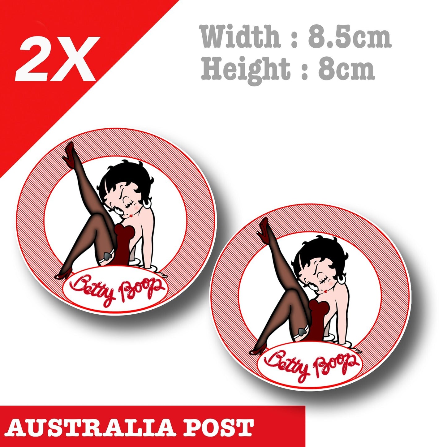 Betty Boop  Decal Sticker
