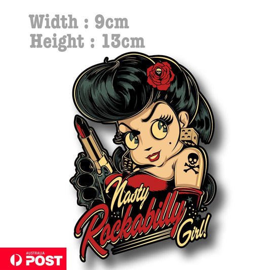 Betty Boop Nasty Gangster  Laptop , Car  Decal Sticker 