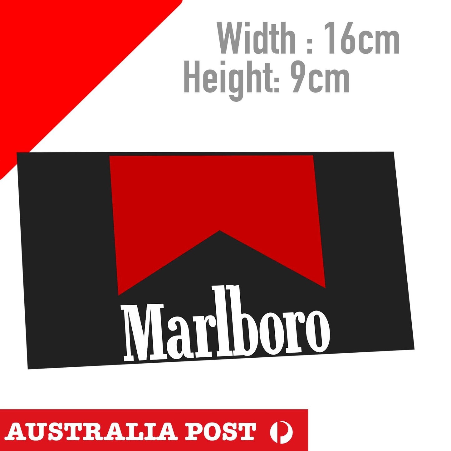 Marlboro Black Sticker