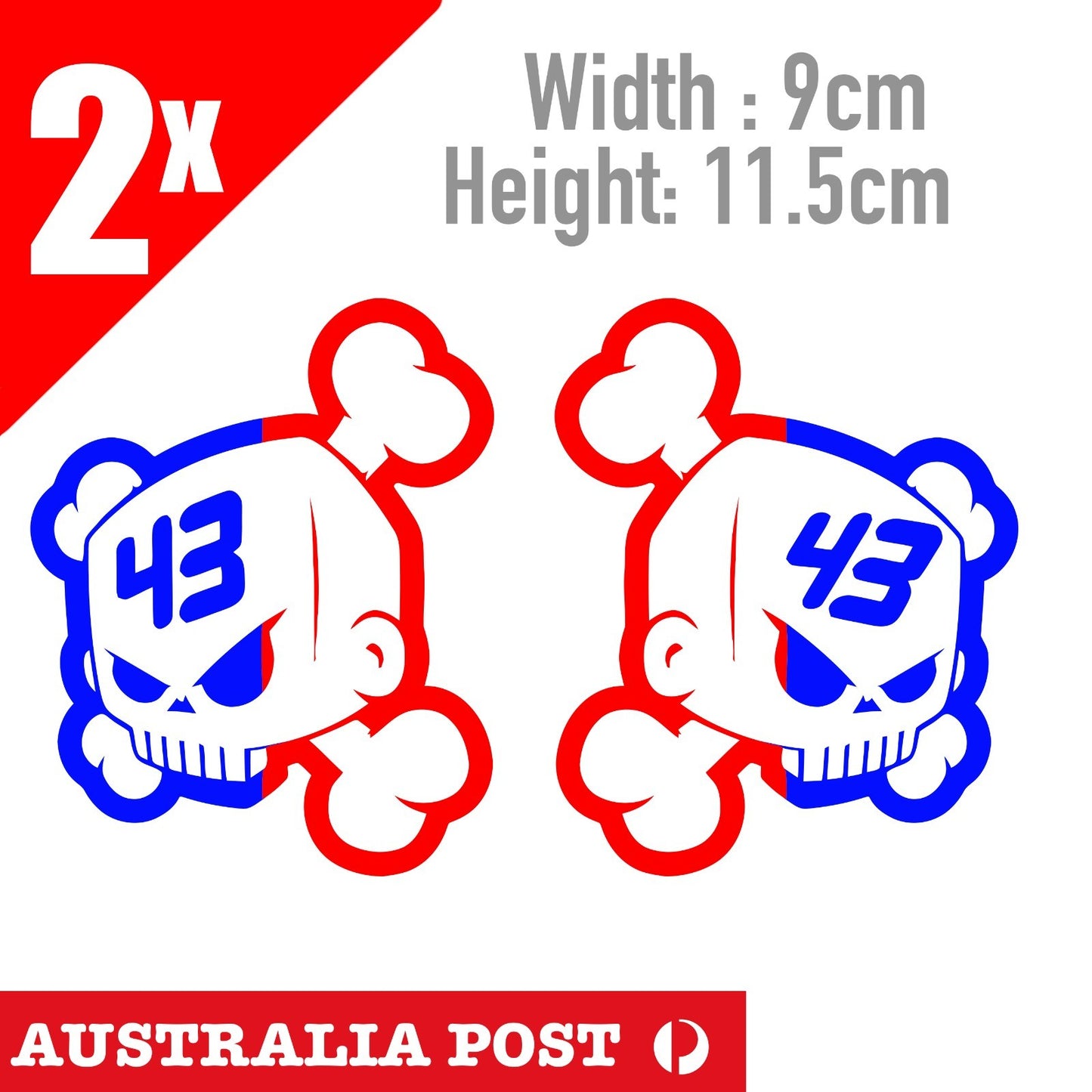 KEN BLOCK 43 Racing Logo Sticker