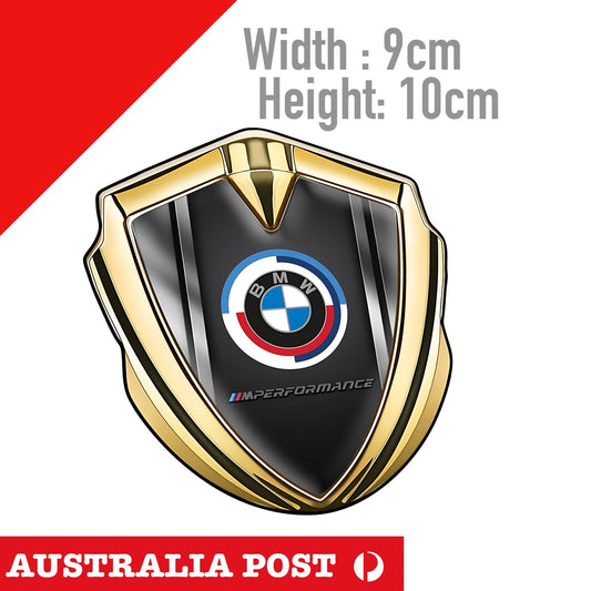 BMW Performance GOLD Badge, M3 BMW  Sticker