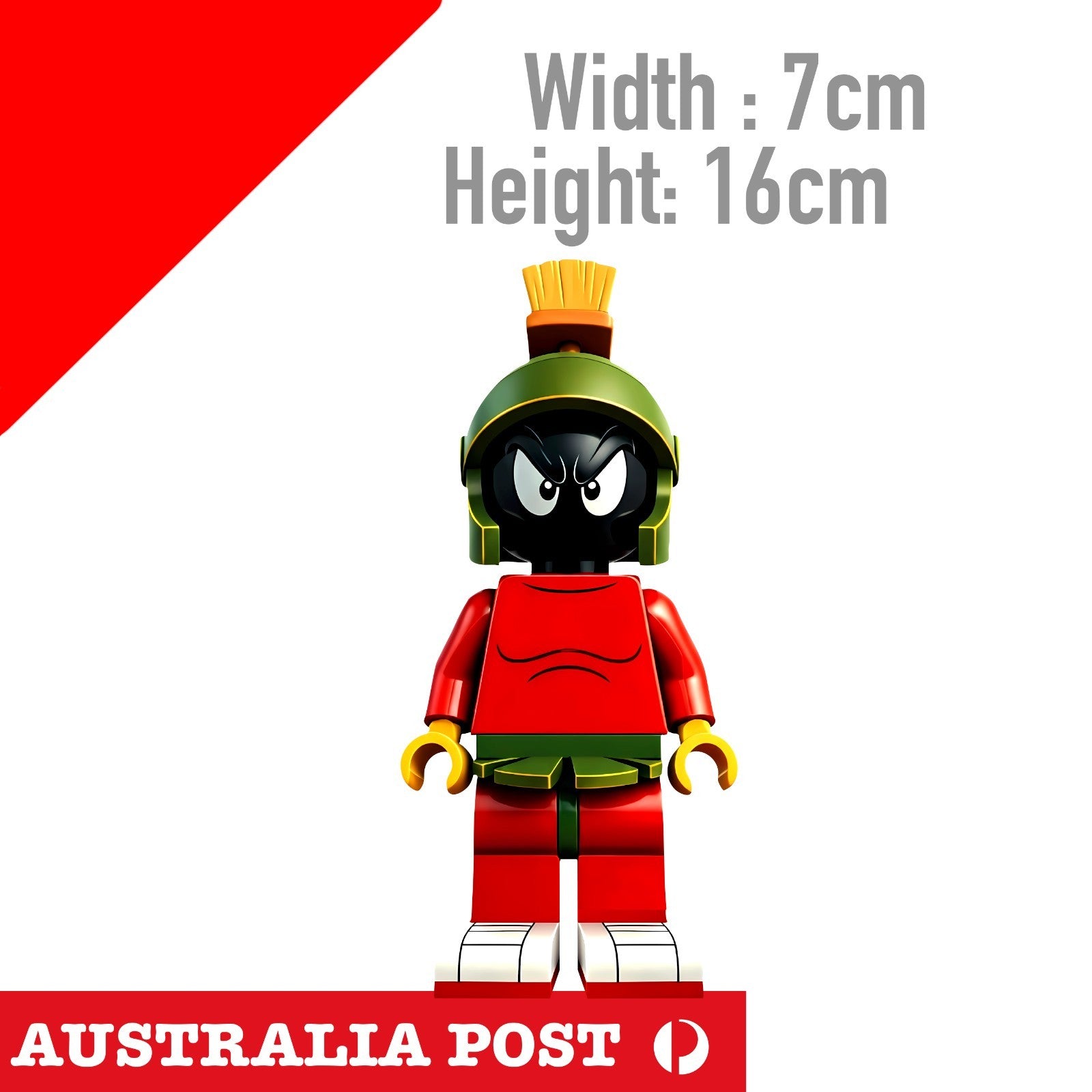 Marvin the Martian Funny Looney Tune  Sticker