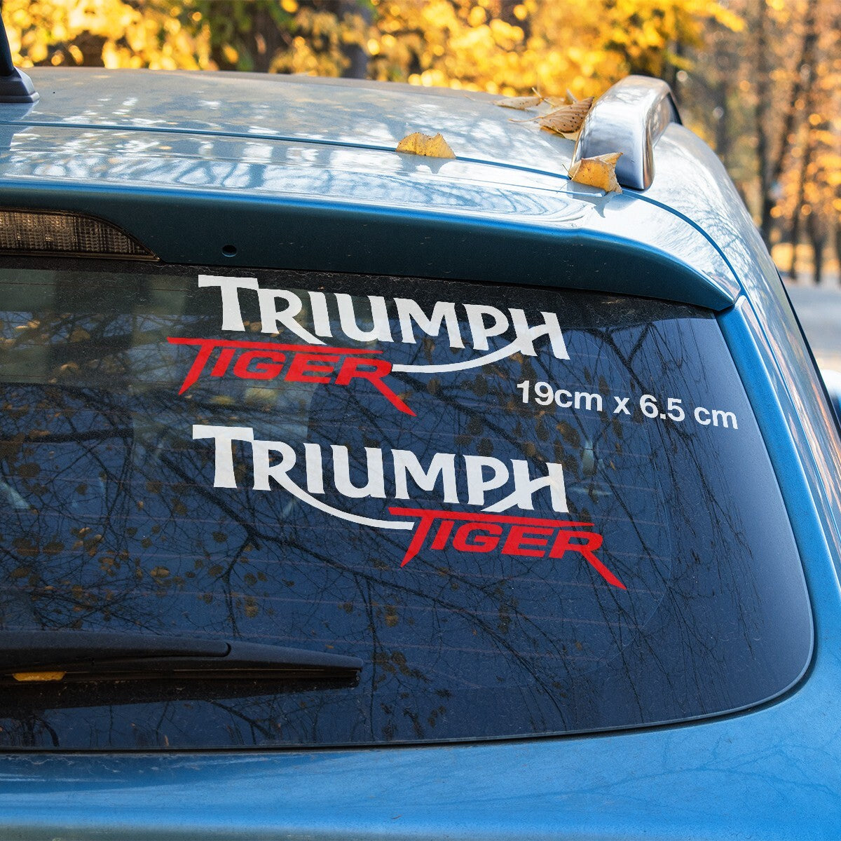Triumph Motorcycle Tiger Text Logo ,Motorcycle, Racing, Vintage Logo Sticker