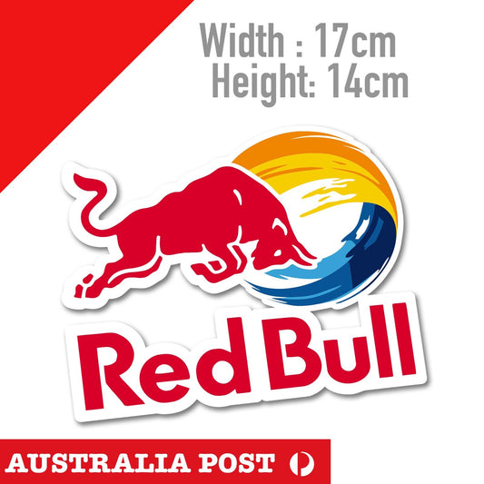 RED BULL Logo, Red Bull Energy Drink   Sticker