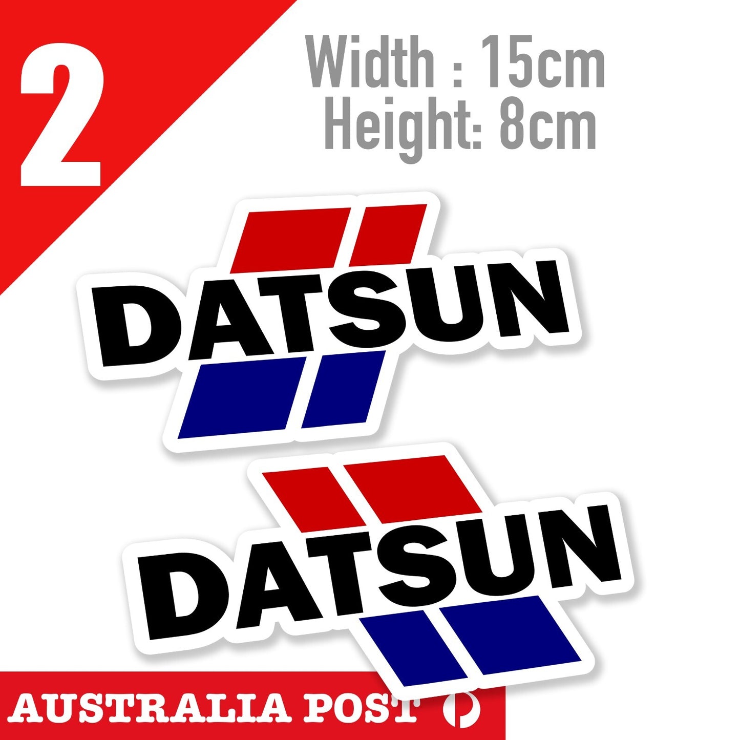 DATSUN Logo Racing Stickers