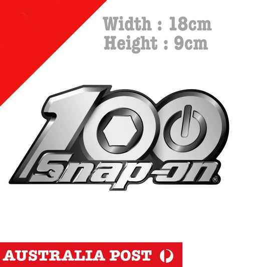 SNAP ON TOOLS Stickers 100 Years JDM Decals Vintage Garage Bar Man Cave