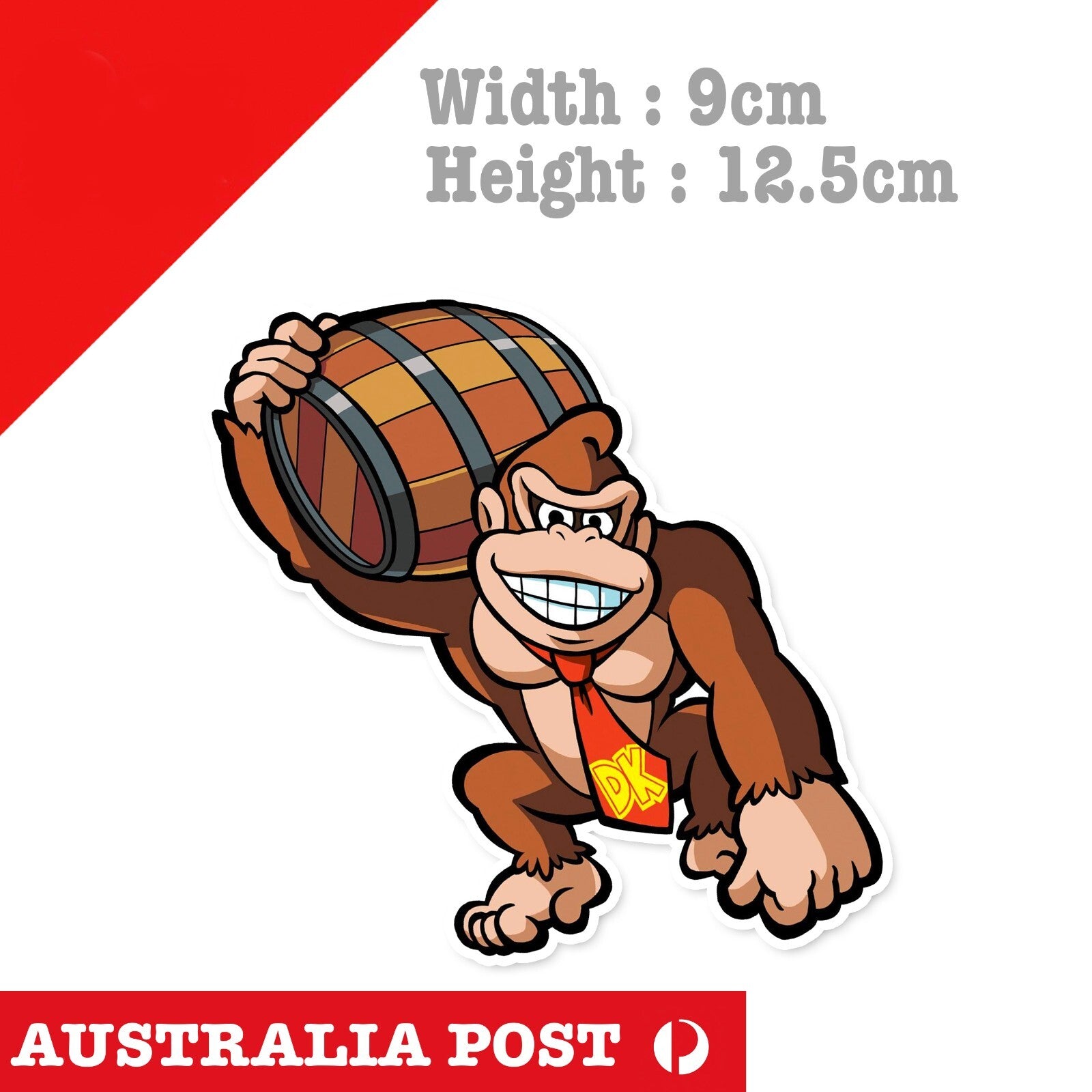 Super Mario Donkey Kong Laptop , Car  Vinyl  Sticker 