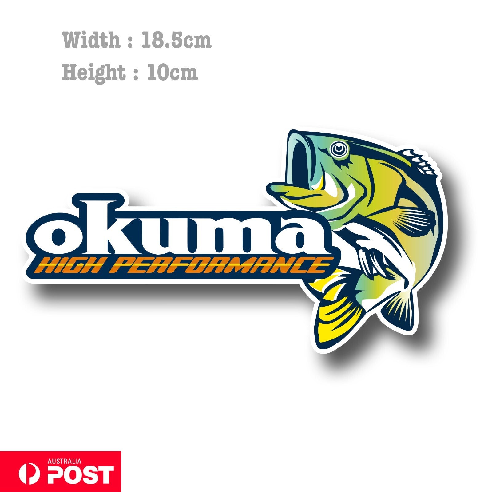 OKUMA Sticker Decal Solterra Fishing Reel Boat Braid Line Nanofil Fireline Bait